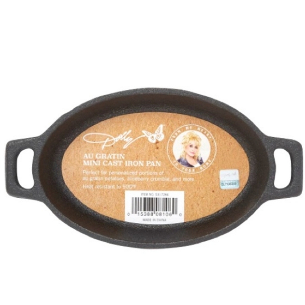 Dolly Parton Mini Cast Iron Pan